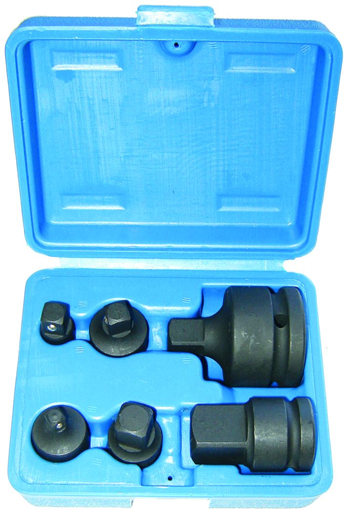 6Pc Impact Socket Adaptor Set