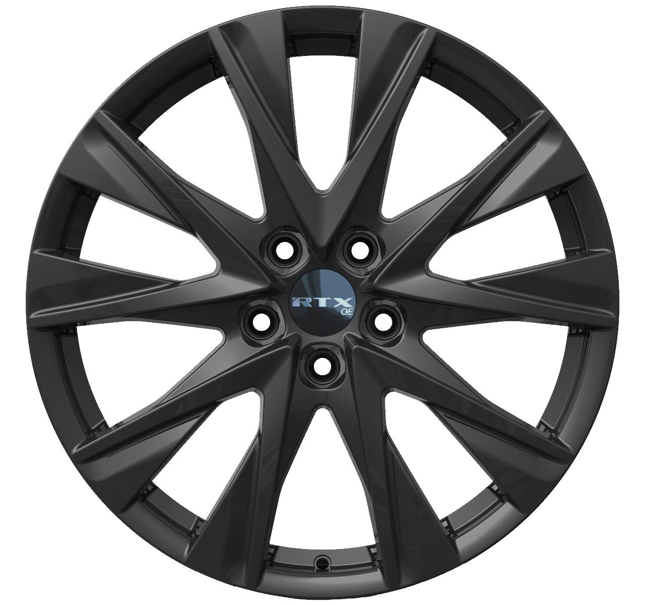 RTX® (OE) • 083346 • MZ-02 • Gloss Black • 18x7 5x114.3 ET45 CB67.1