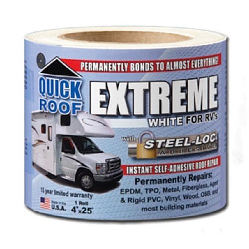 QUICK ROOF EXTREME 4"X25' BLACK