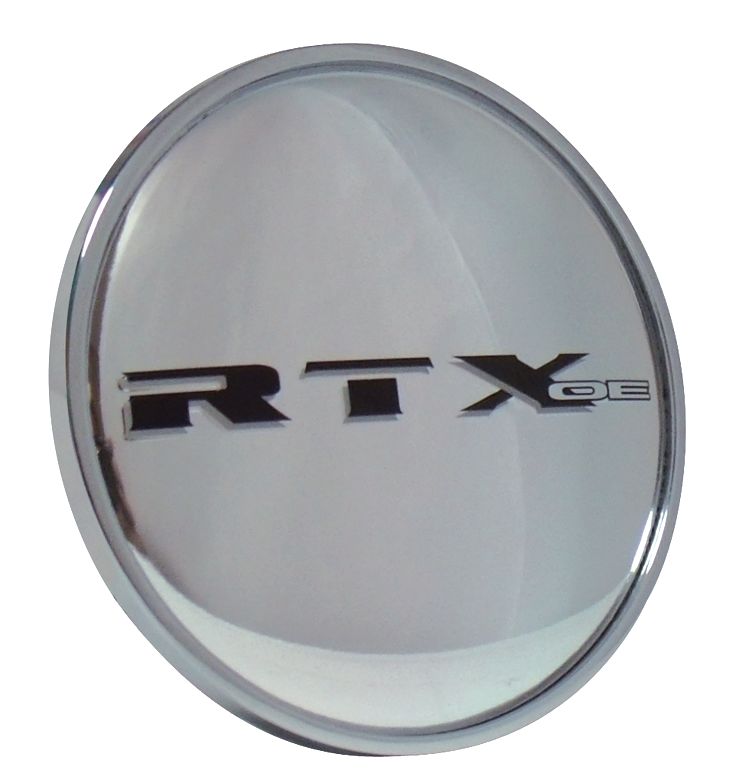 Cap Chrome Curved RTX Black