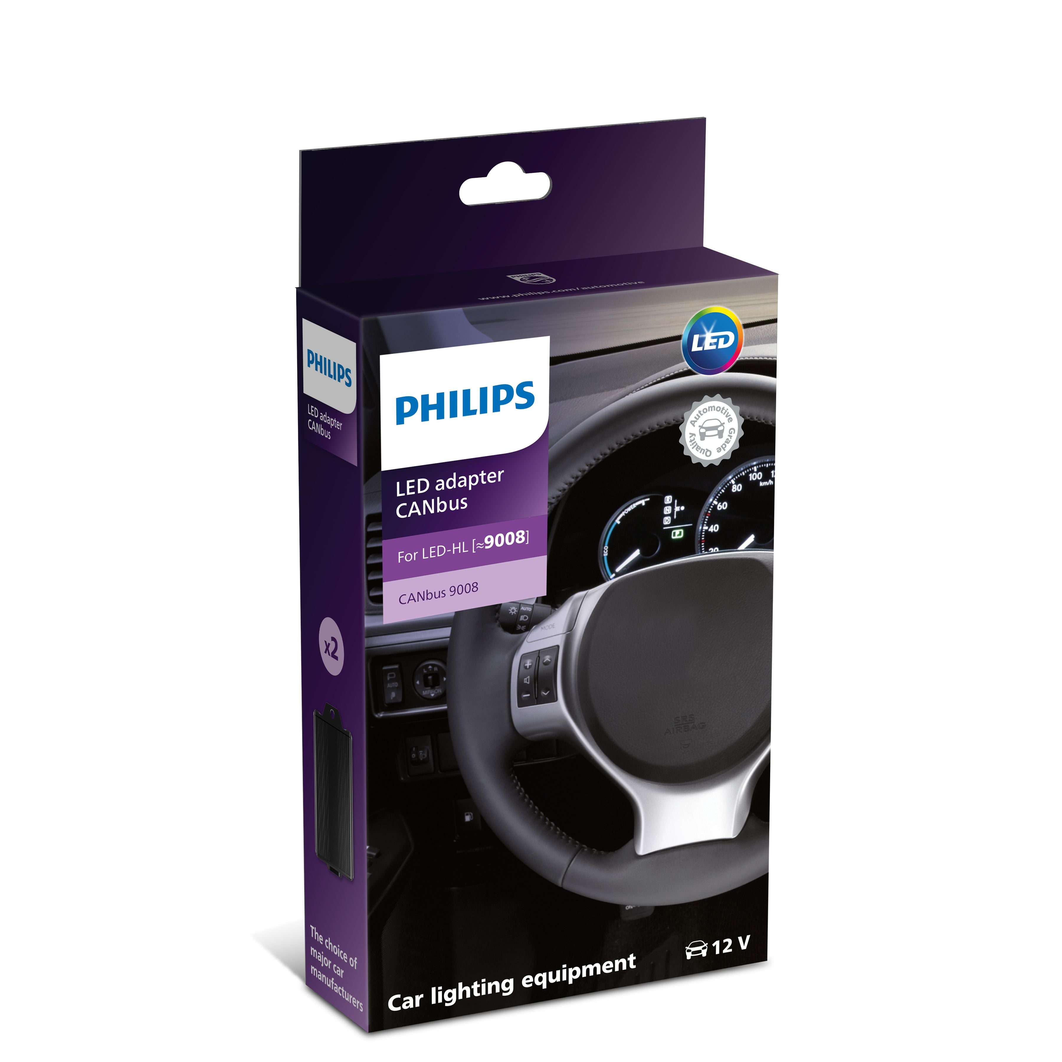 Adaptateur LED Philips H7 Canbus