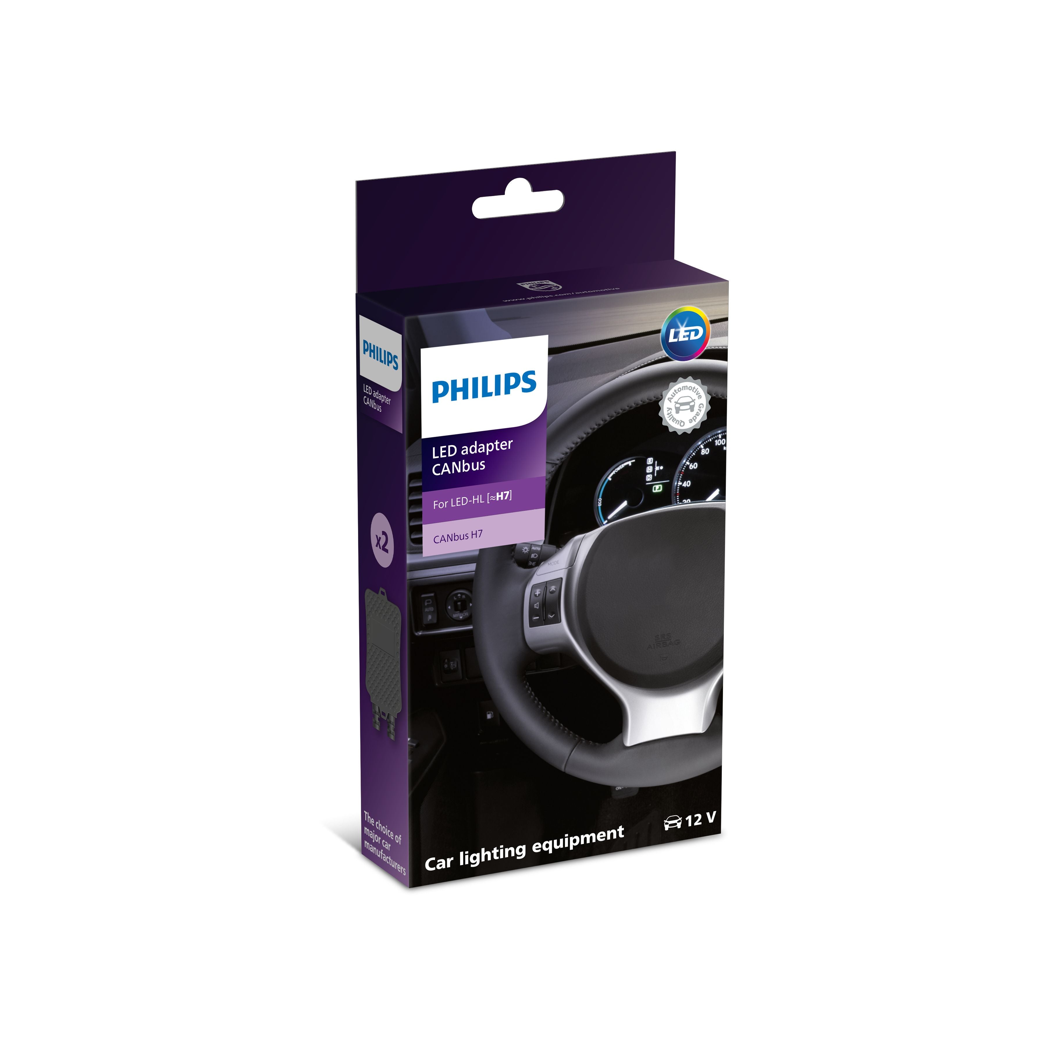 PHILIPS 18952C2 - PHILIPS LED Canbus Adapter H7 (2)