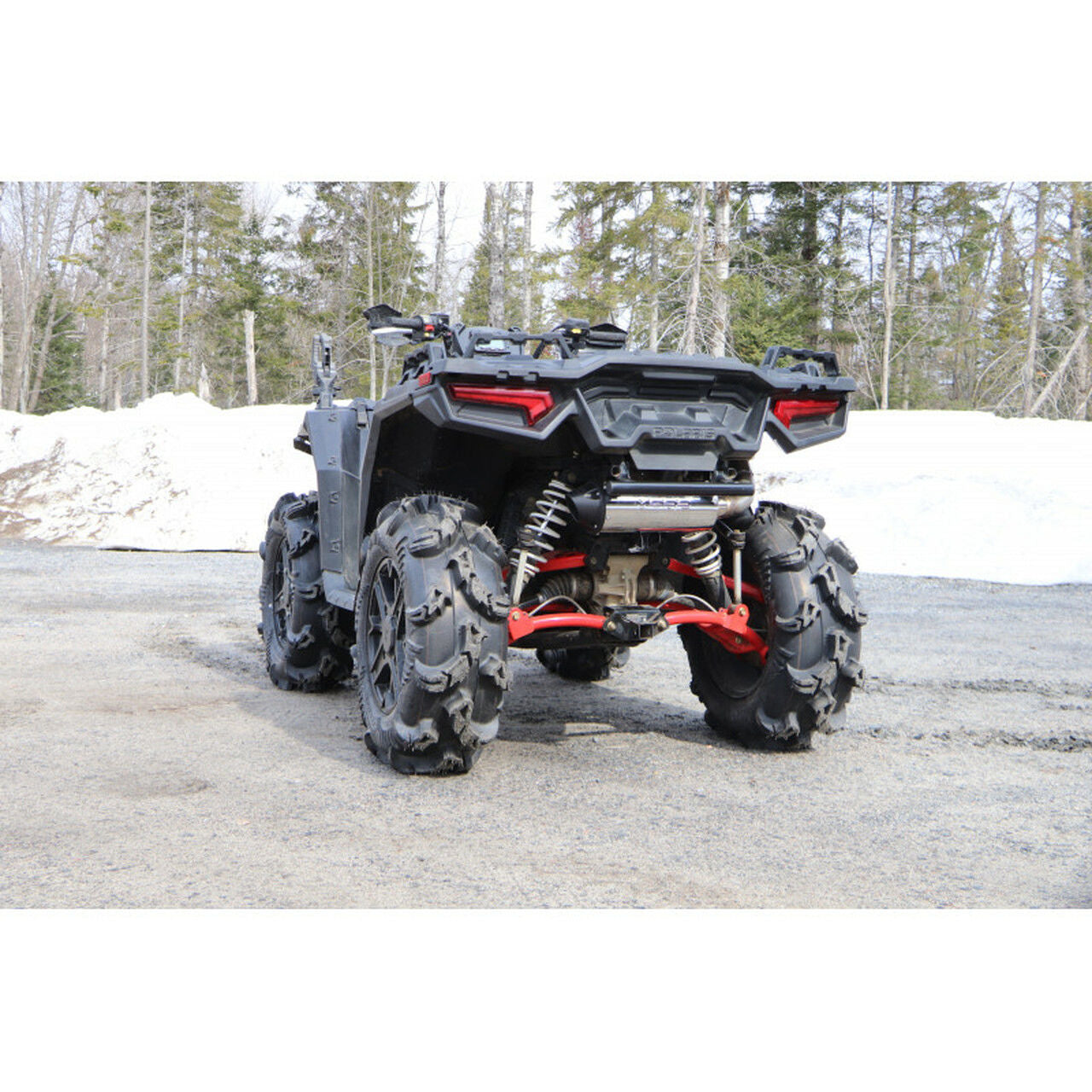 MBRP AT-9523PT - 5" Single Slip-on Performance Series for Polaris Sportsman 850SP/1000XP 17-21