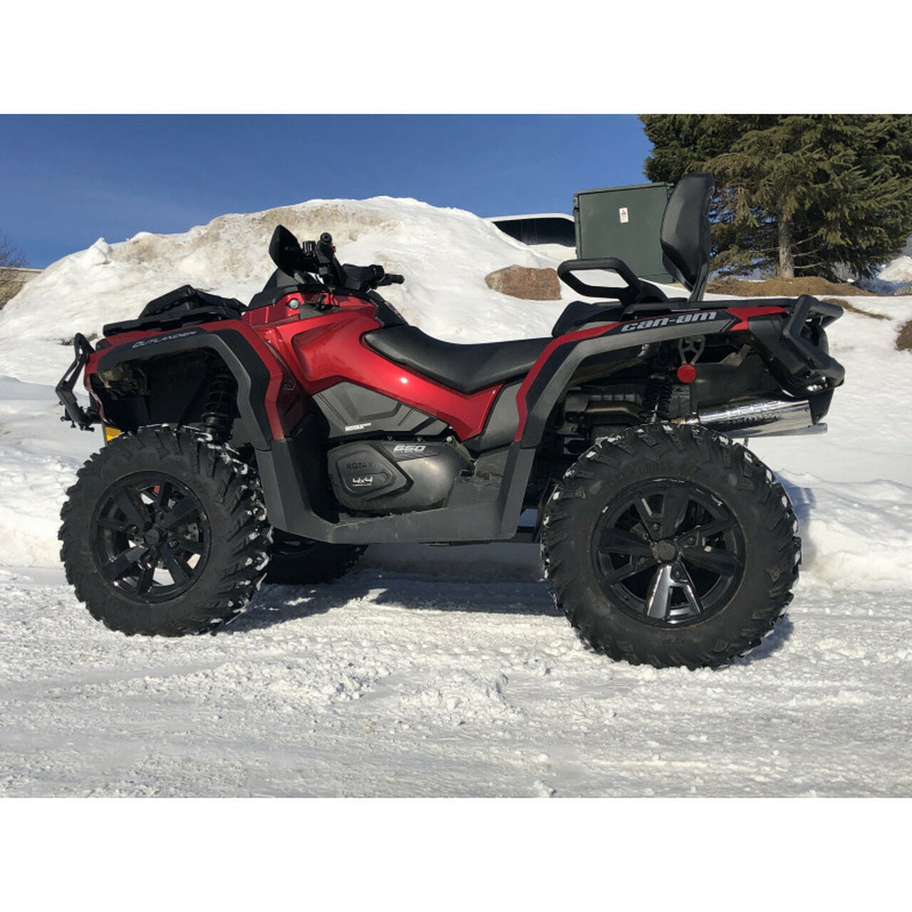 MBRP AT-9209PT - Performance 5" Single Slip-on Series for Can-Am Outlander/Outlander Max 500/650/800/1000 13-15, 650/850/1000R 16-21