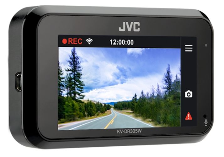 JVC KV-DR305W - Dashboard Camera with Integrate GPS