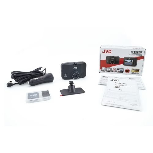 JVC KV-DR305W - Dashboard Camera with Integrate GPS