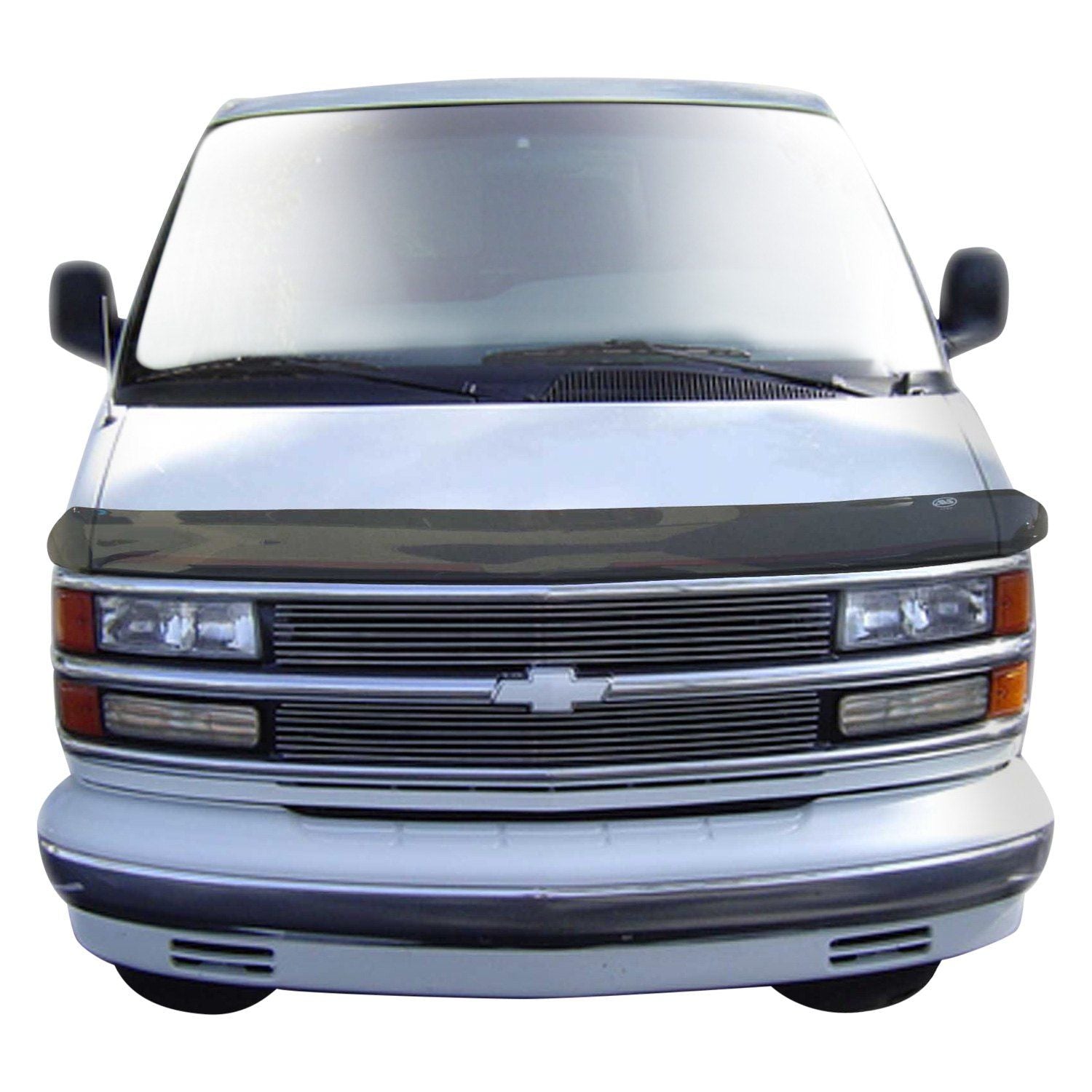 AVS® • 25228 • Bugflector II • Dark Smoke Hood Shield • Ford E-150 Club Wagon 03-05