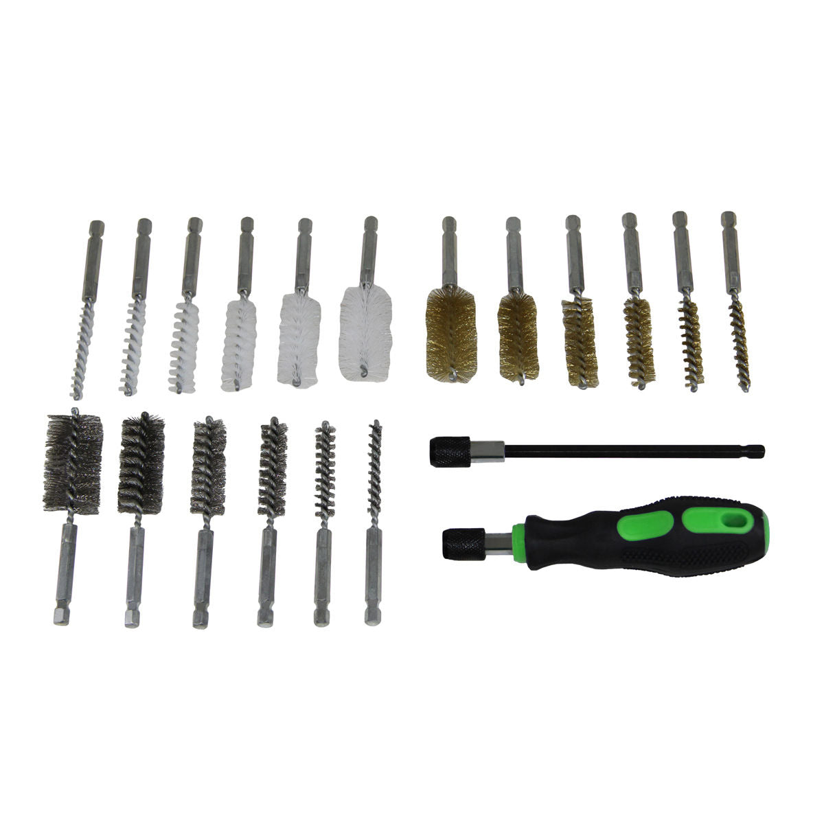 Grip RD27226 - 20 Pcs Bore Brush Set - 36/12