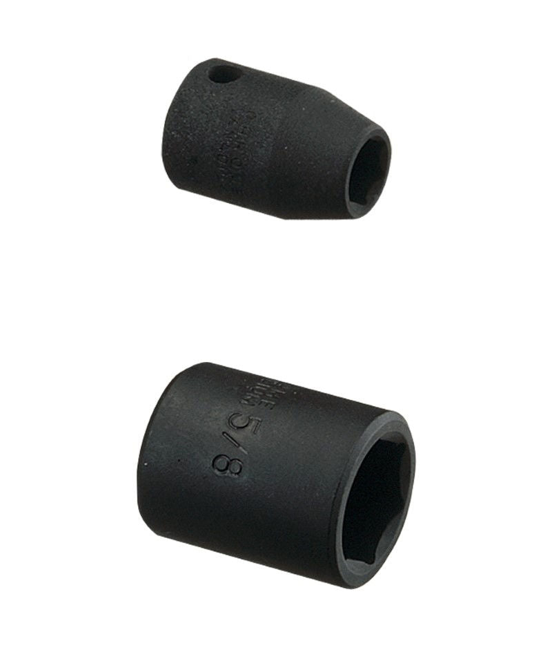 Genius 313008 - Impact Socket 8 mm Metric 3/8" Drive 6 pt