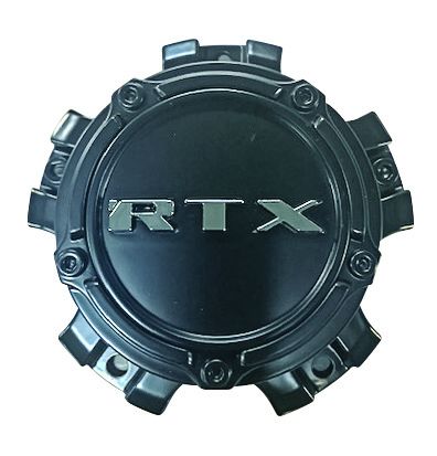 3358L115B1M5 -  Satin Black Cenetr Cap with RTX Chrome Black Background M6xL15 (3)