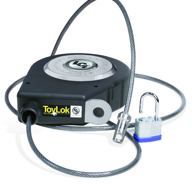 CABLE LOCK - TOYLOCK, 15' L RE