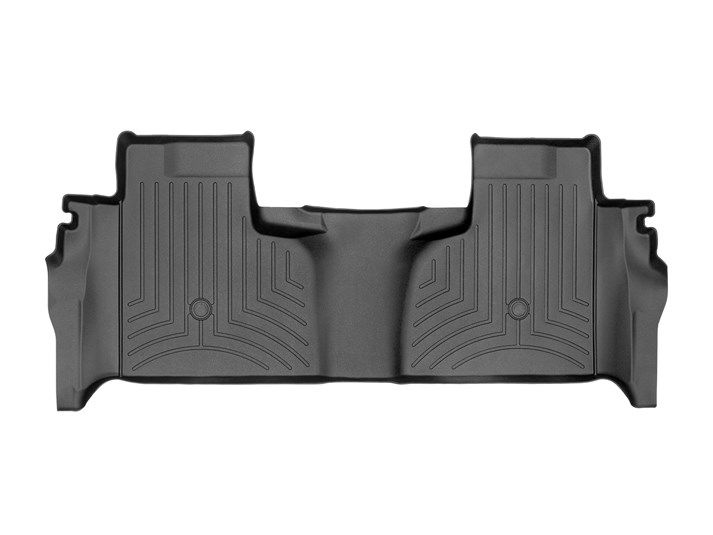 Weathertech® • 4414368 • FloorLiner • Molded Floor Liners • Black • Second Row • Chevrolet Silverado 1500 LTD 2022