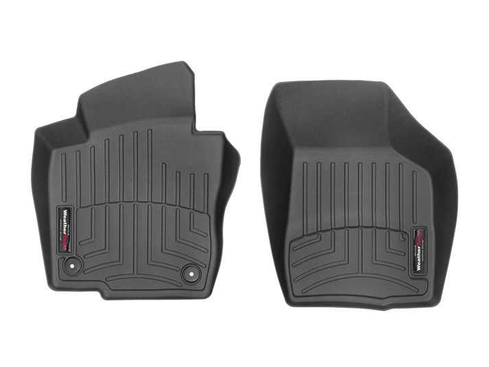 Weathertech® • 4415281 • FloorLiner • Molded Floor Liners • Black • First Row • Volkswagen Passat 20-21