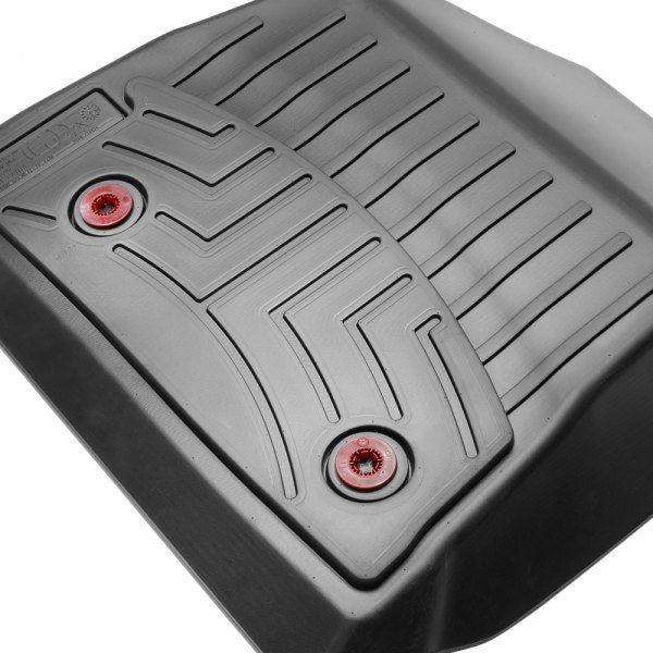 Weathertech® • 4415456 • FloorLiner • Molded Floor Liners • Black • Rear • Ram 2500 19-22