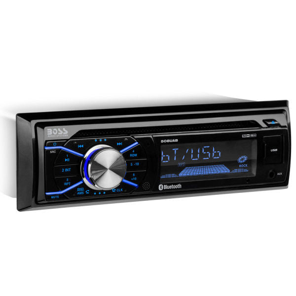 Boss 508UAB - Single-DIN, CD/MP3 Player Bluetooth