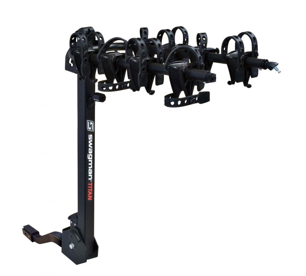 Swagman 63410 - Titan Two Arm Hitch Mount Bike Rack (4 Bike Fits 1-1/4" and 2" Receivers)