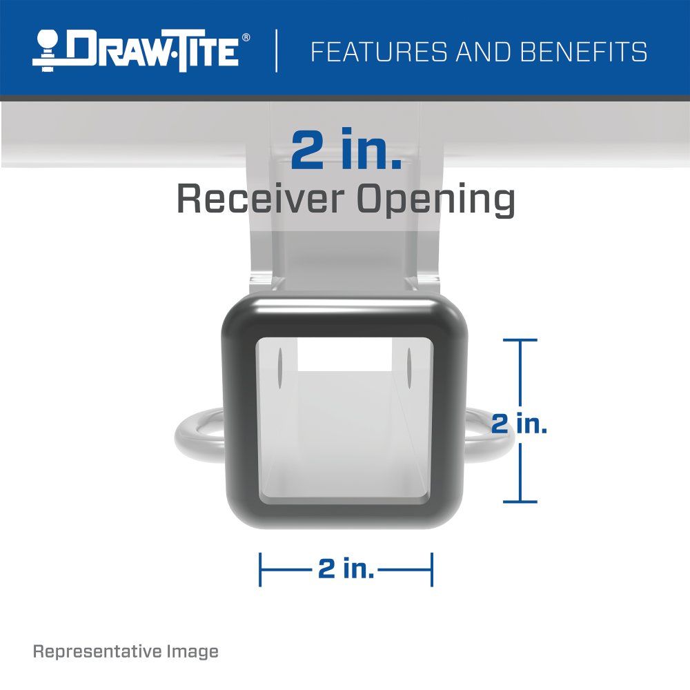 Draw Tite® • 76603 • Max-Frame® • Trailer Hitches • Class III 2" (2000 lbs GTW/300 lbs TW) • Mazda CX-30 20-23