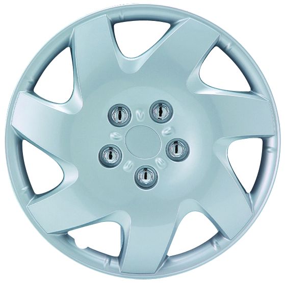 RTX 80-886S - (4) ABS Wheel Covers - Silver 16"