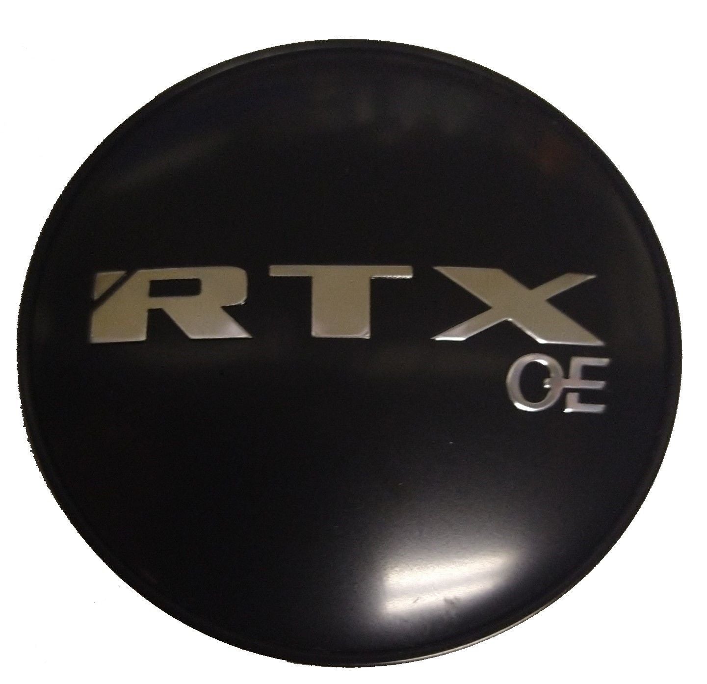 RTX 9064K63BOE - Black Center Cap with RTXoe Chrome