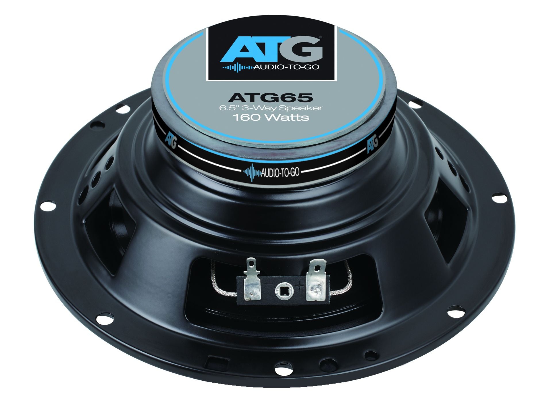 ATG ATG65 - 6.5" 3-Way Coaxial Speakers w/ Grill