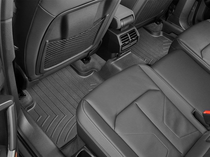 Weathertech® • 4415442 • FloorLiner • Molded Floor Liners • Black • Second Row • Audi Q3 19-22