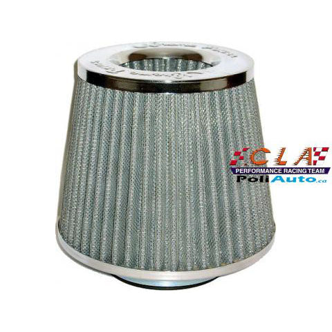 HI-FLOW AIR FILTER CHROME