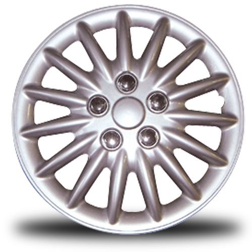 RTX 18818P - (4) ABS Wheel Covers - Silver 18"