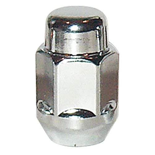 RTX N0902-400 - (400) Chrome Bulge Acorn Cone Seat Nuts 1/2 35mm 21mm Hex