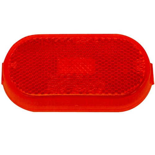 Uni-Bond MR2041R - 2" x 4" Oval Side Marker Light Red