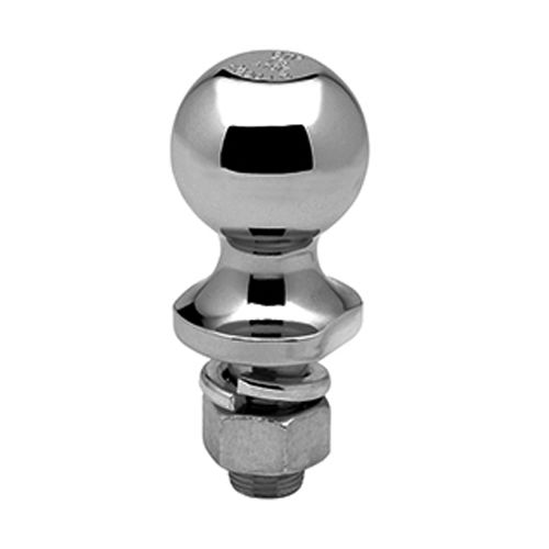 Draw-Tite 63822 - Trailer Hitch Ball, 2 in. Diameter, 3,500 lbs. Capacity, Chrome