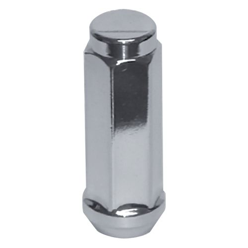 Westcoast W7814XL - (1) Chrome Bulge Cone Seat Acorn Duplex Nut 14X1.5 60mm 22mm Hex