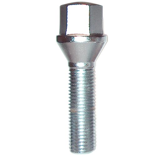 Westcoast W4015CBH - (1) Cone Seat Bolt 40mm 12X1.5 17mm Hex Chrome