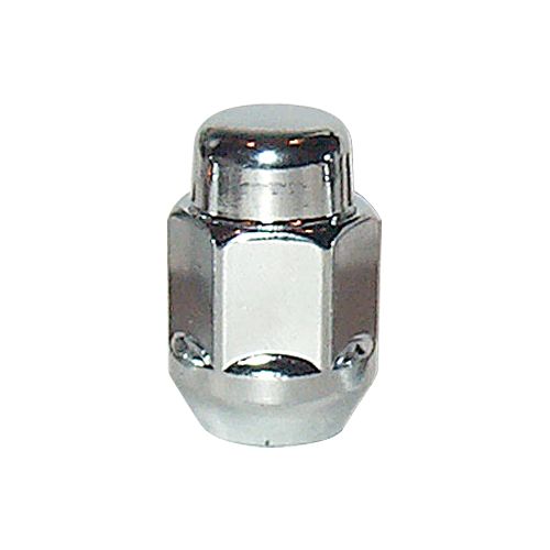 Westcoast W1312H-2 - (1) Chrome 2-PC Bulge Cone Seat Acorn Nut 1/2 35mm 21mm Hex