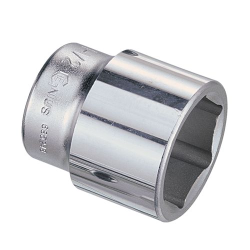 Genius 423827 - Chrome Socket 27 mm Metric 1/2" Drive 6 pt