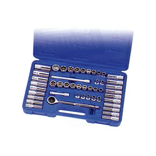 47 PC 3/8" DR. SAE/MET HAND SOCKET SET