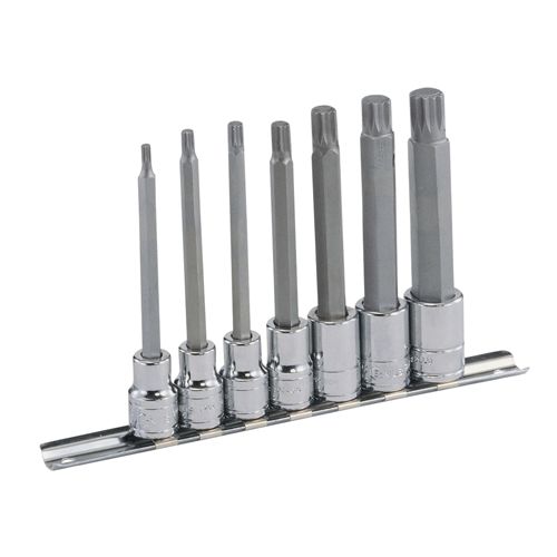 7PC BIT TORQUE 3/8"DR M4 TO M1