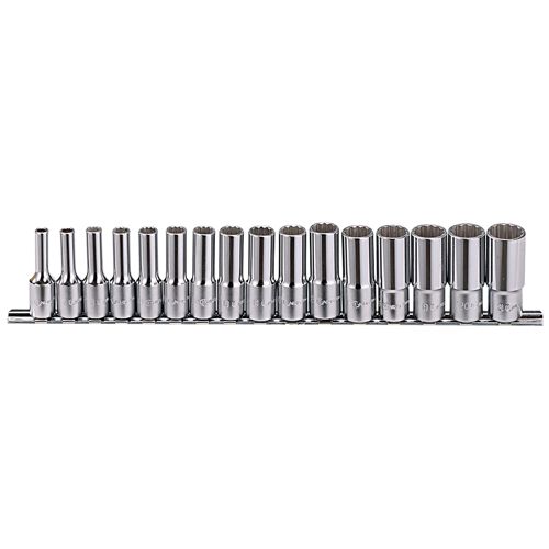 3/8"DR 16PC MET DEEP IMP.SKT 1