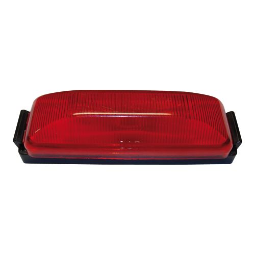 LIGHT,3.75X1.25,RED/BLK,BASE