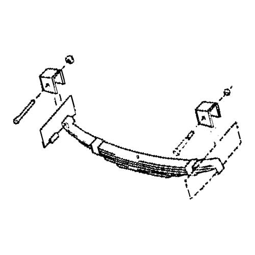 SINGLE SUSP.KIT 1 3/4" SLIP