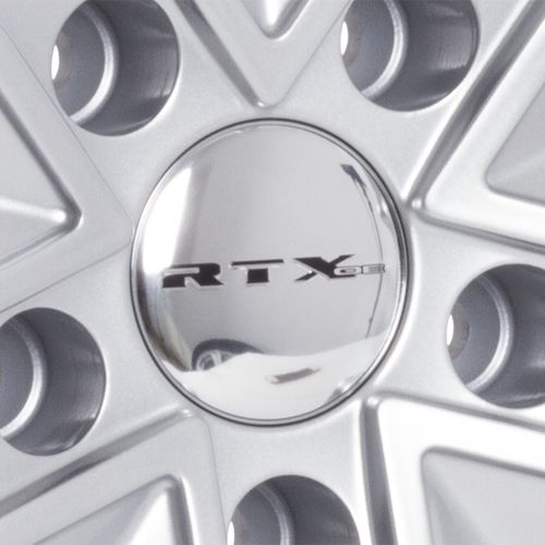 CAPOE210K62A - CENTER CAP CHROME CURVED RTXoe CHROME