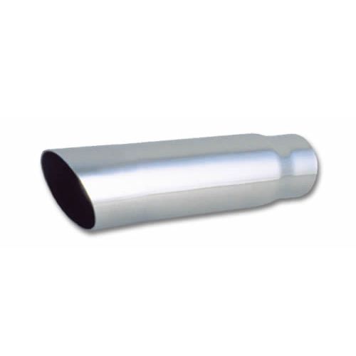 S/S EXHAUST TIP SLASH CUT