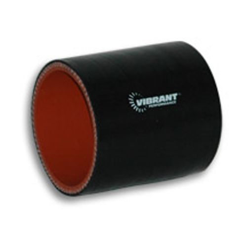 Vibrant 2708 - Straight Hose Coupler, 2.25" I.D. x 3.00" long - Black