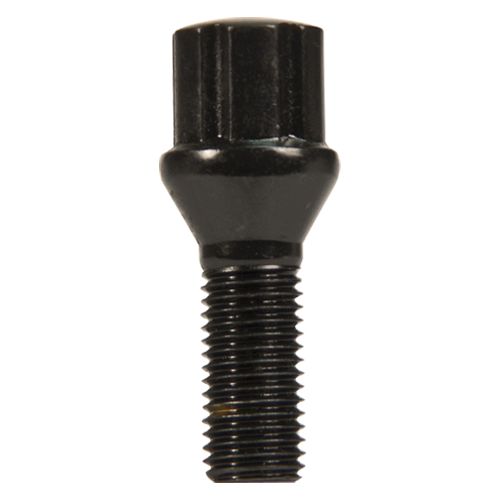 RTX TB0108B-400 - (400) Black 6 Spline Bolt 27mm 14x1.5