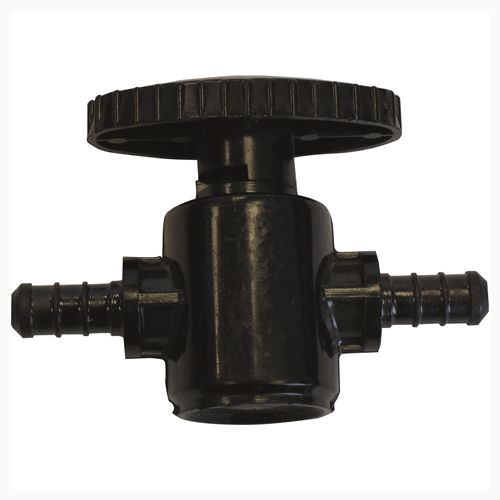 PEX STOP VALVE-1/2 BARB x