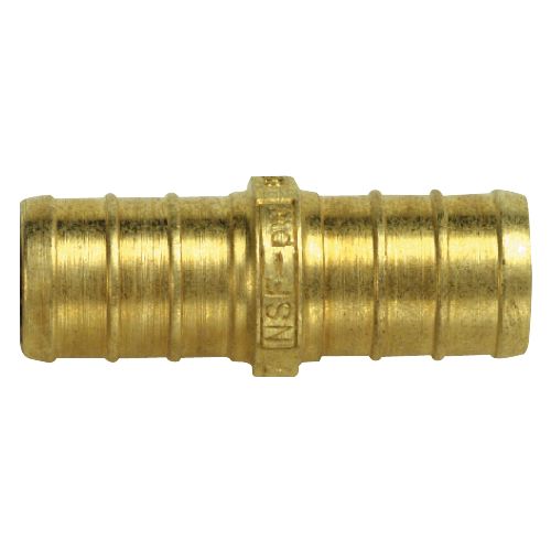 PEX METAL COUPLING-3/8 BA