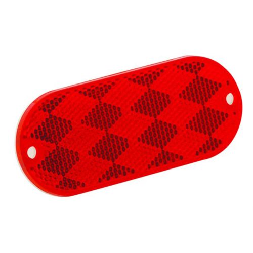 RED OVAL REFLECTOR