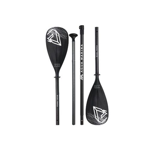 Aquamarina B0303011 - Dual-Tech, 2-In-1 Adjustable Aluminum Isup & Kayak Paddle (3-4 Piece)