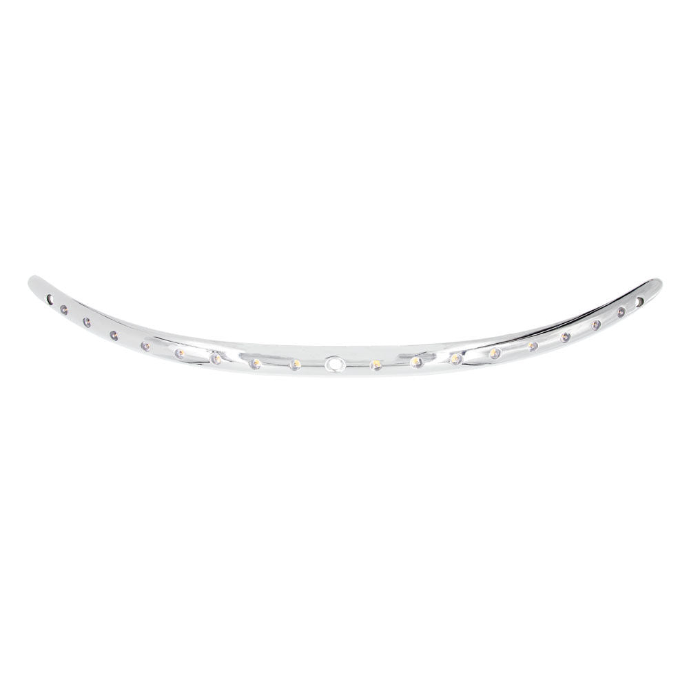 Saddle Tramp BC-WSTSB14 - Windshield Trim Chrome LED - Harley-Davidson 14 and Up