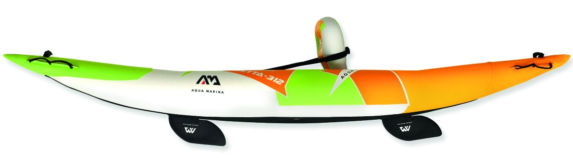 Aquamarina BE-312 - Betta, 1 Person Inflatable Kayak/canoe 10'3"x31"