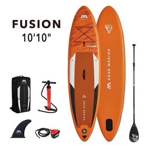 Aquamarina BT-21FUP - All-Around, Fusion Inflatable Paddle Board 10'10"x32"x6"